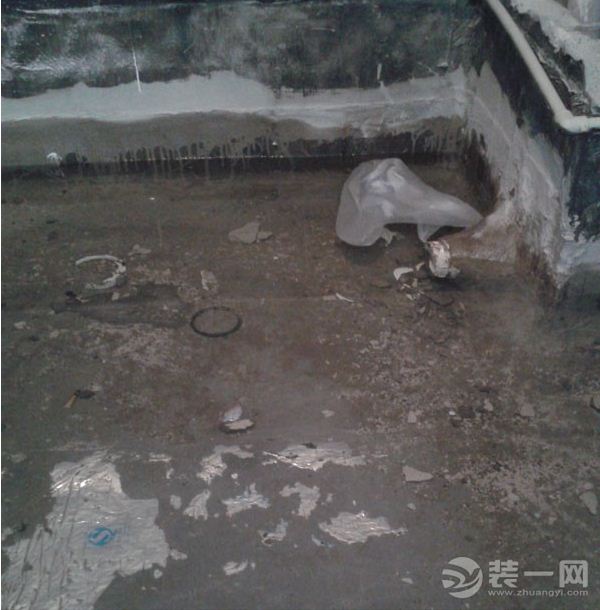 卫生间漏水图