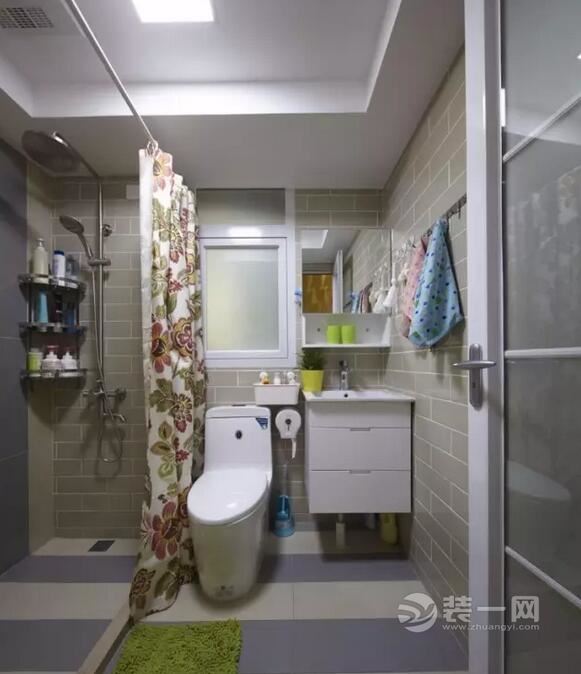85平清新简约两室装修效果图