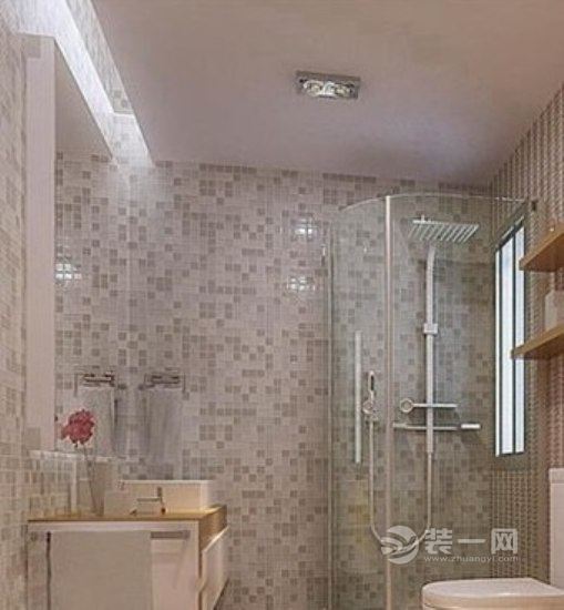 80平三室简美混搭轻工业风装修效果图